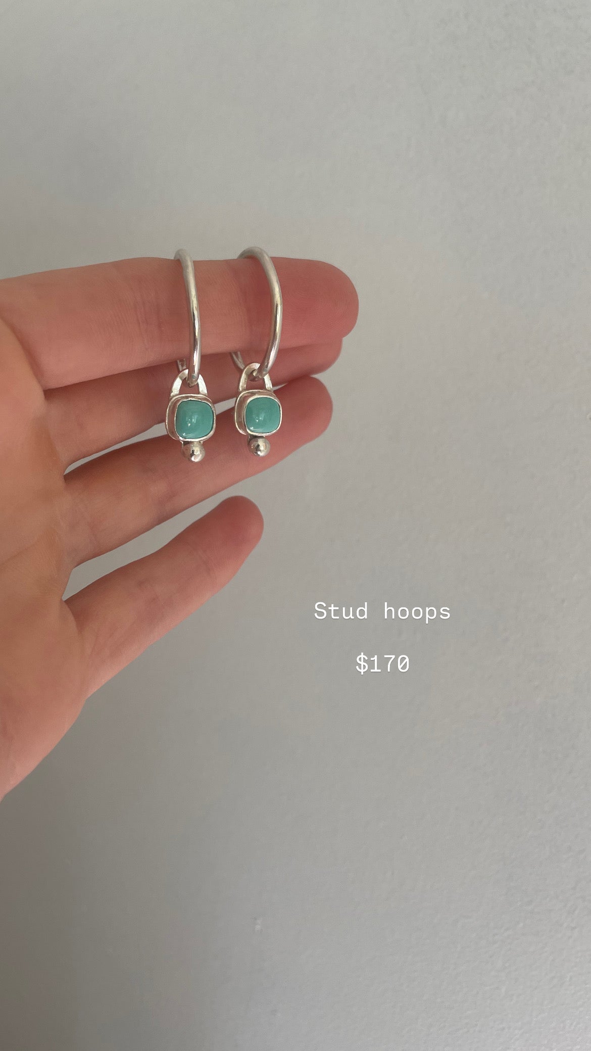 Hoop studs minis