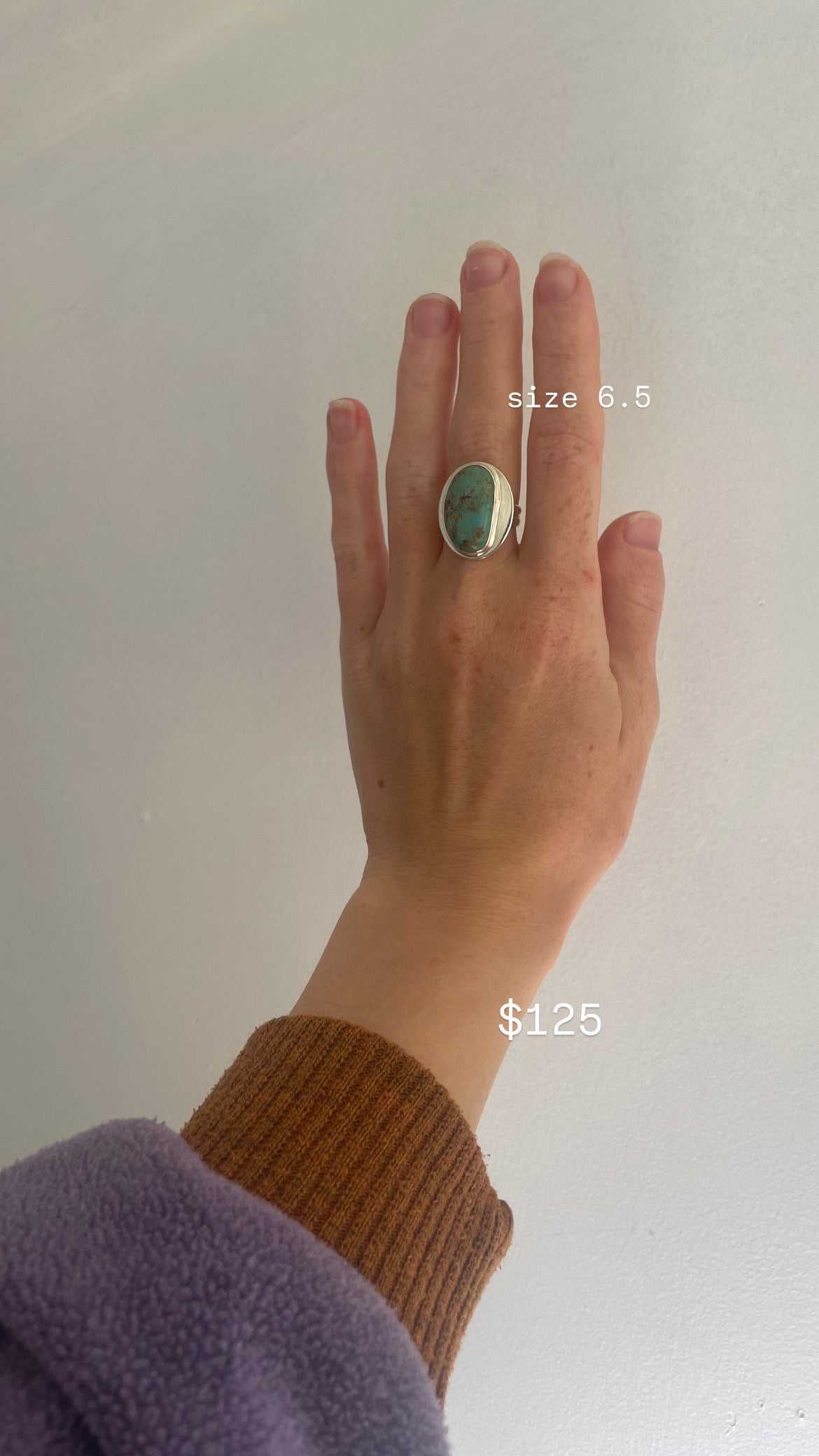 Mirror ring size 6.5