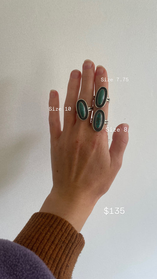 Shadowbox ring size 7.75 and 8